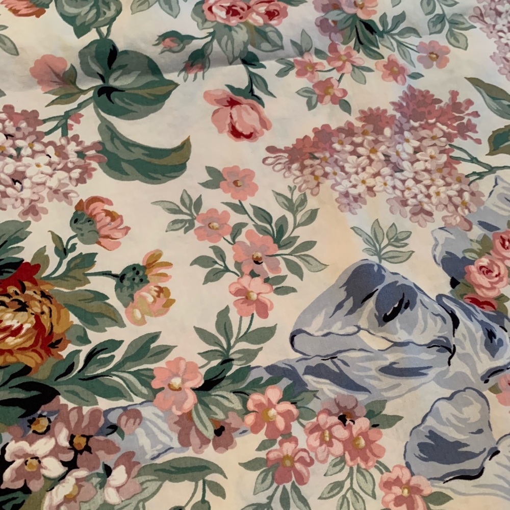 Vintage Ralph Lauren Floral Top sheet